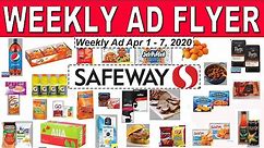 Safeway Sneak Peek Flyer | Safeway Weekly Grocery Ad | Safeway Apr 01 to Apr 07,2020 Weekly Ad