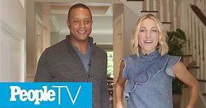 Craig Melvin And Lindsay Czarniak Show Off Their Favorite Room In The House | PeopleTV