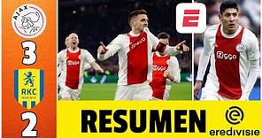 Ajax puso orden, se quedó con triunfo ante Waalwijk sobre el cierre y es líder de nuevo | Eredivisie