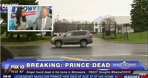 FULL COVERAGE: Singer Prince Dies at Age of 57 - LIVE Video Outside His Home in Minnesota - FNN