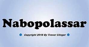 How To Pronounce Nabopolassar