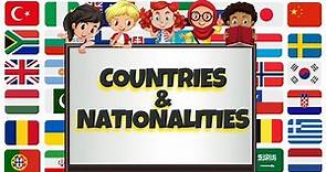 Countries and Nationalities | Learn English
