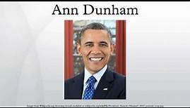Ann Dunham