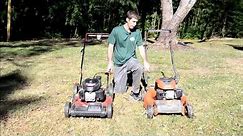 2 Pushmower options for lawn care businesses or homeowners -review