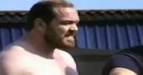 Lenny Mclean's LAST unlicensed fight against "Man mountain York" Clear footage! #lennymclean #boxing