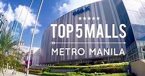 Top 5 Must Visit Shopping Malls Metro Manila Philippines Tour Overview by HourPhilippines.com