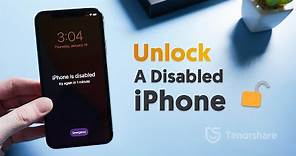 How to Unlock A Disabled iPhone without iTunes or iCloud