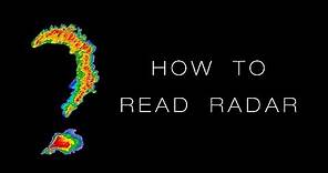 How to Read Weather Radar