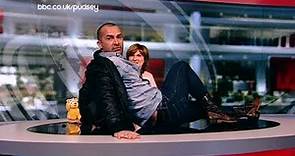 Louie Spence bursts into the newsroom - BBC Children in Need 2010