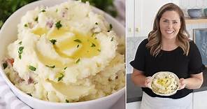 Mashed Red Potatoes {Best Rustic Mashed Potatoes}
