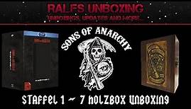 Sons of Anarchy Staffel 1 - 7 - HOLZBOX - UNBOXING