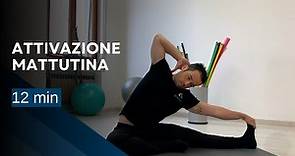 Stretching Mattutino contro RIGIDITÀ e DOLORI - routine completa 12 min