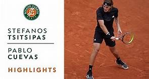 Stefanos Tsitsipas vs Pablo Cuevas - Round 2 Highlights I Roland-Garros 2020