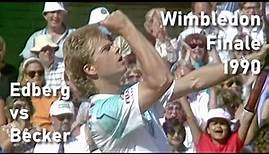 Wimbledon Finale 1990 Boris Becker - Stefan Edberg (in HD)