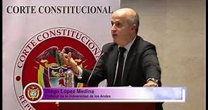 28 Intervención del Profesor Diego López Medina