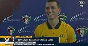 Mitchell Duke wants more goals following Socceroos brace | Interview | Australia v Chinese Taipei
