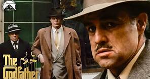 The Godfather | Don Corleone Gets Shot (Full Scene) ft. Marlon Brando & Al Pacino | Paramount Movies