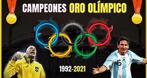 🥇 CAMPEONES del ORO OLÍMPICO de Fútbol (1992-2021) ⚽ Historia Juegos Olímpicos