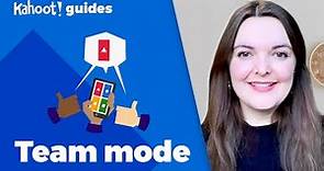Kahoot! for business guide: how to play Kahoot! in team mode