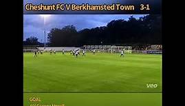 Cheshunt 7 - 2 Berkhamsted Goal highlights