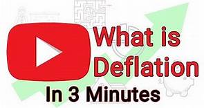 What is Deflation - Deflation Explained in 3 Minutes