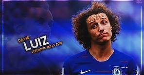 David Luiz 2019 ▬ Chelsea Wall ● Crazy Tackles, Passes & Goals - HD