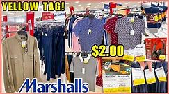 🟡MARSHALLS CLEARANCE MEN'S CLOTHING & ACCESSORIES‼️YELLOW TAG CLEARANCE SALE $2 $3‼️😮SHOP WITH ME❤︎