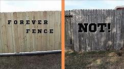 Forever Fence-Built To Last, Easy & VERY DIY Friendly