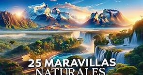 25 Maravillas NATURALES Más GRANDES del Mundo | Video de Viajes