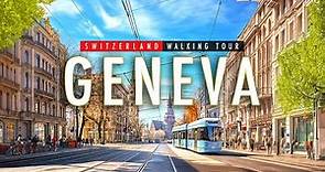 Geneva, Switzerland 4K HDR - Walking Tour 4K60fps