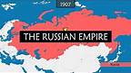 The Russian Empire - Summary on a map