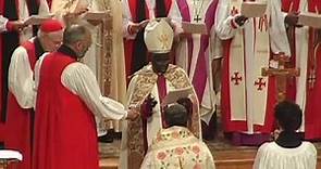 Investiture of First Archbishop of the Anglican Church in North America