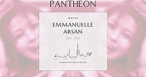 Emmanuelle Arsan Biography - Thai-French novelist (1932–2005)