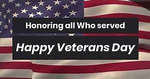Stephen Darby Ministries Salutes and Thanks all who served!