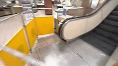 EPIC FAIL! Montgomery Twinkie-M Escalators At JCPenney Asheville Mall In Asheville, NC