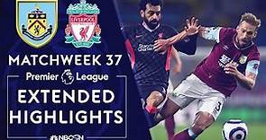 Burnley v. Liverpool | PREMIER LEAGUE HIGHLIGHTS | 5/19/2021 | NBC Sports