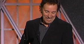 Bruce Springsteen's Rock & Roll Hall of Fame Acceptance Speech | 1999 Induction