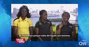 Las corredoras del equipo de Jamaica y su misión para inspirar a las más jóvenes