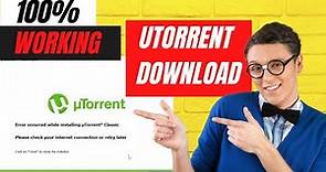 FIX uTorrent Not Installing | Please Check Your Internet Connection or retry later | 100% Working