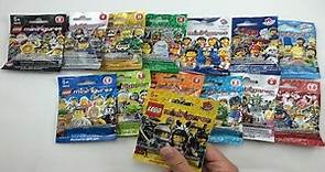 LEGO Minifigures Opening - ALL 14 LEGO Minifigures Series!