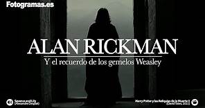 Los gemelos Weasley recuerdan a Alan Rickman un año después de su muerte | Fotogramas