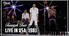 LIVE IN USA, 1981 - Triumph Tour (Full Concert) [Enhanced] | The Jacksons