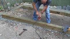 Building my shed workshop platform.