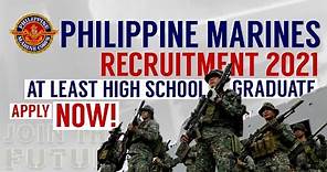 Philippine Marines Recruitment 2021 | Philippine Marine Corps |Marine Basic Course | NOCC