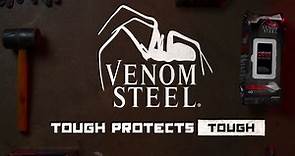 Venom Steel Heavy-Duty Barrier Black Face Mask