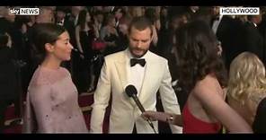 Jamie Dornan - Oscars 2017 Red Carpet Interview (Sky News)