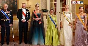 Una cena de gala en Noruega en la que todas las royals optaron por vestidos reciclados | ¡HOLA! TV