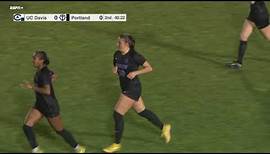 Portland Women's Soccer vs UC Davis (1-0) - Highlights