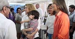 Shakira y su hijo Milan en Cartagena