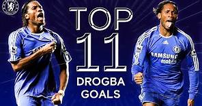 Didier Drogba - Top 11 Champions League Goals | Best Goals Compilation | Chelsea FC